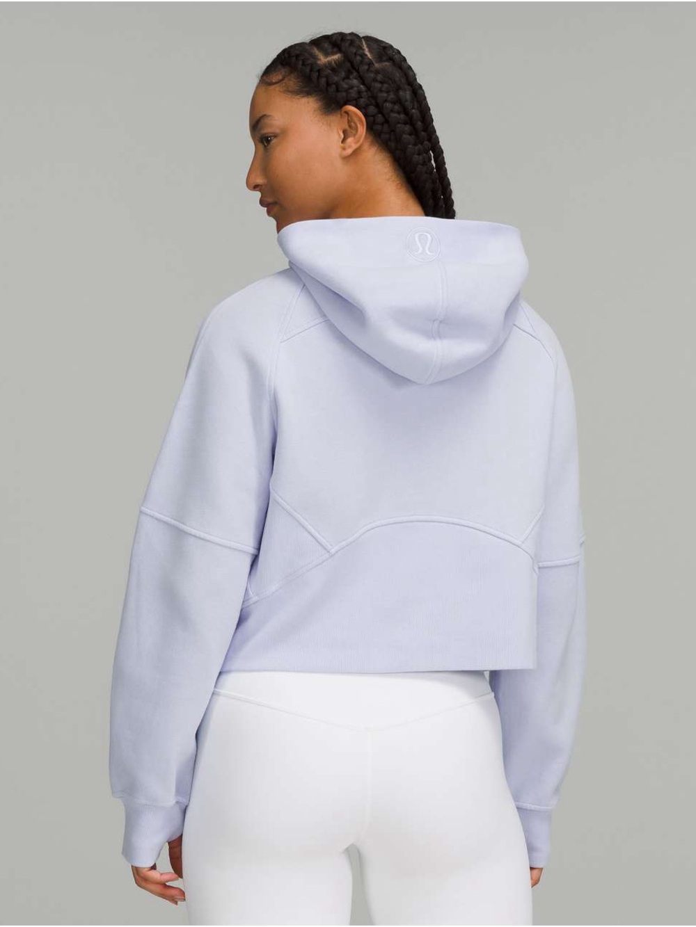 Lululemon Scuba Oversized Half-Zip Hoodie - Pastel Blue